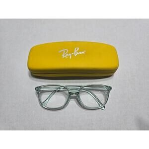 Ray Ban: Juniors: RB1900 3837: Transparent Green: High Bridge: Full Rim: Preowne